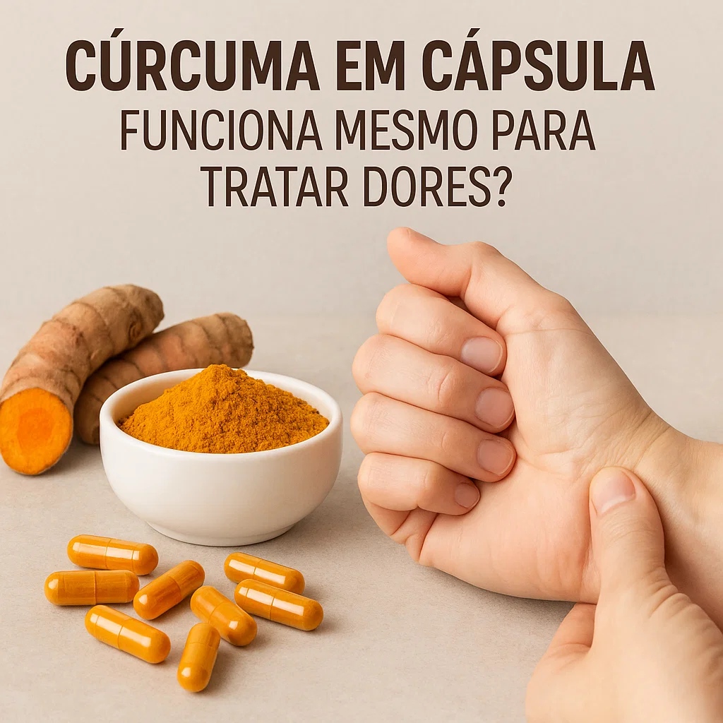 Cúrcuma em Cápsula Funciona Mesmo para Tratar Dores?