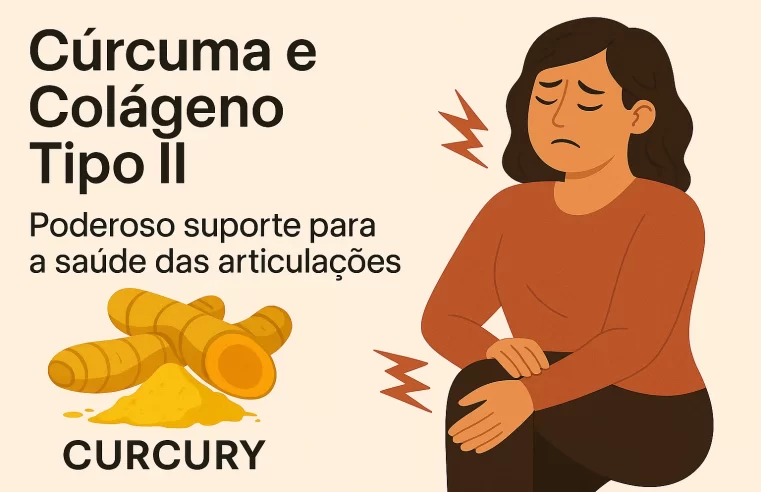 Suplementos naturais: vale a pena investir em cúrcuma com colágeno tipo II?